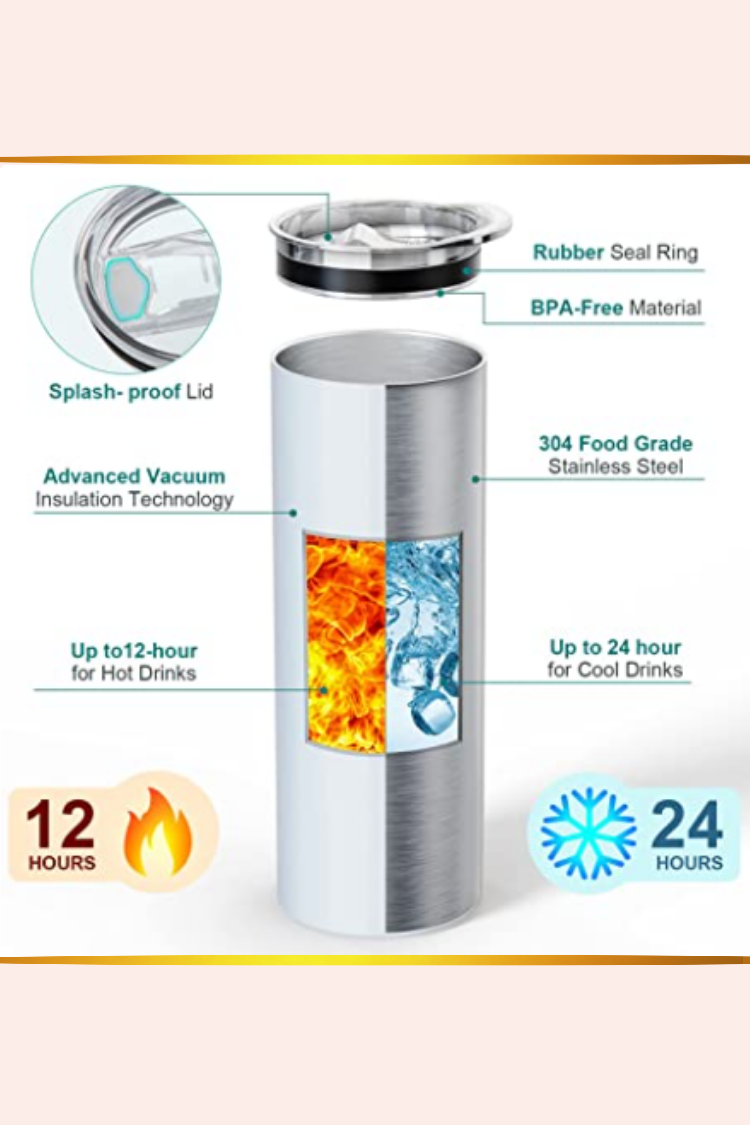 20oz Insulated Skinny Tumbler