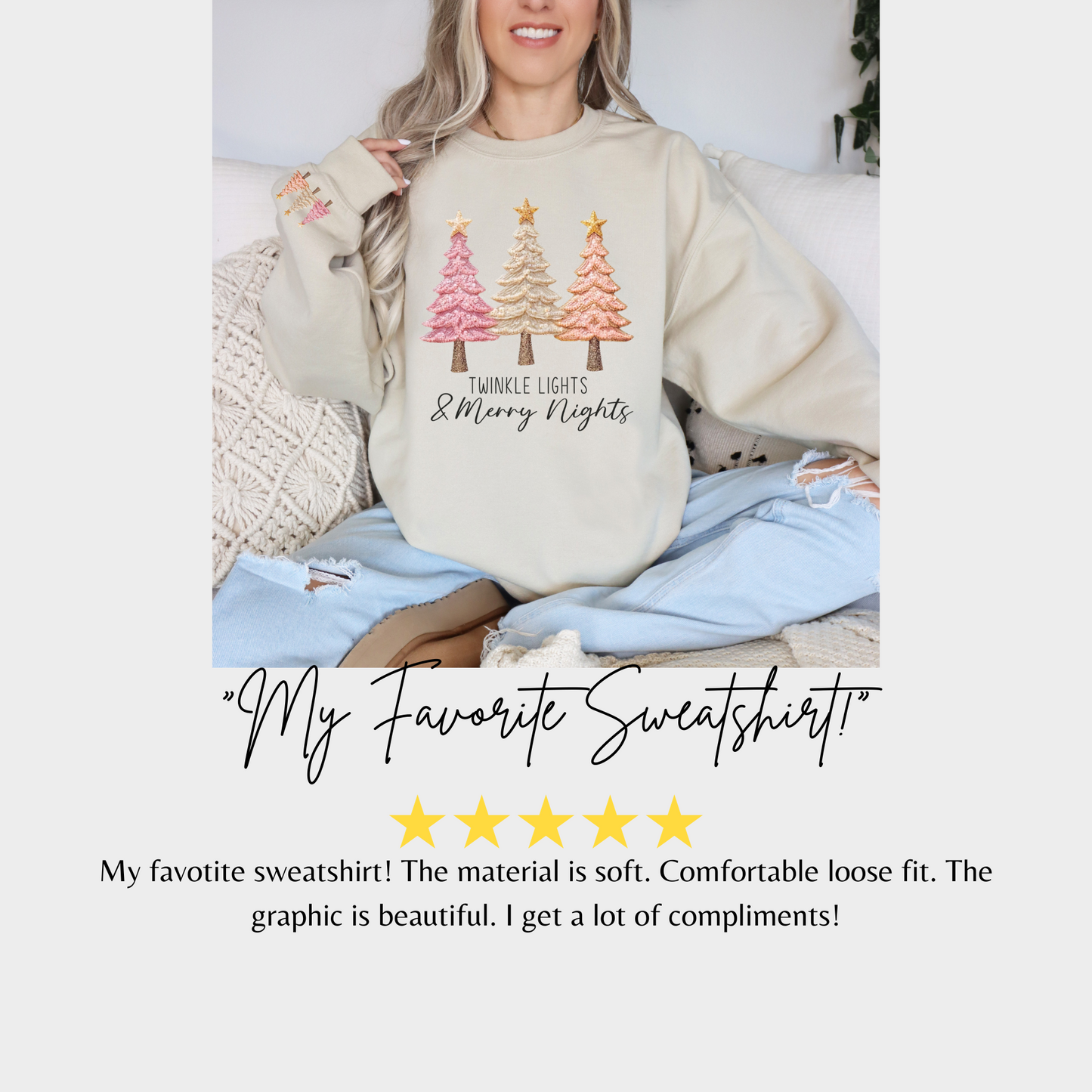Christmas Sweatshirt (DTF Print)