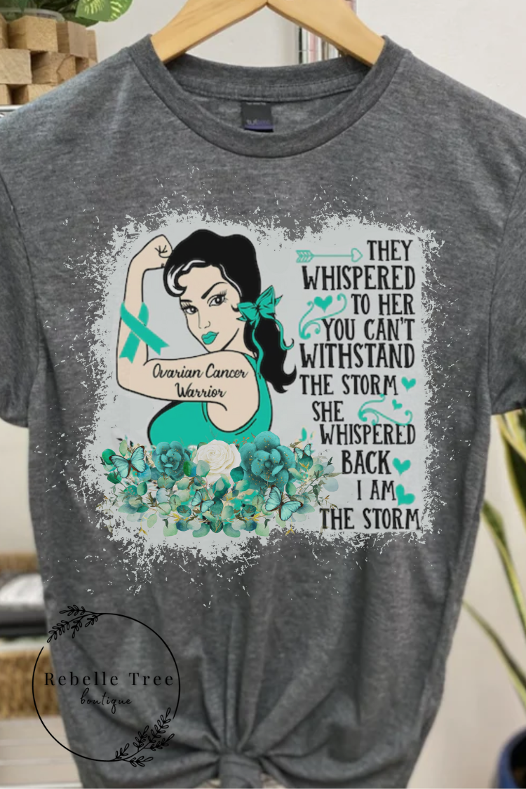 Ovarian Cancer Awareness t-shirt