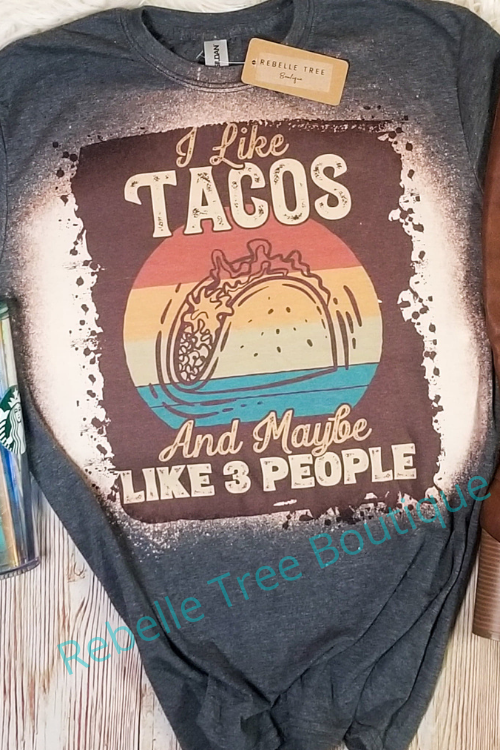 "I LIKE TACOS" T-shirt