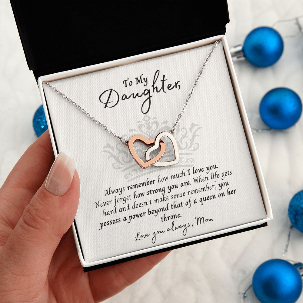 Message to my Daughter - Gift Necklace