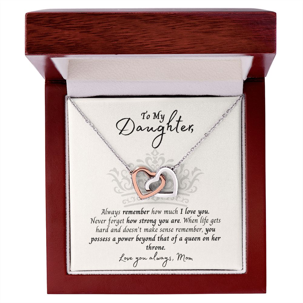 Message to my Daughter - Gift Necklace